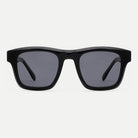 Ellis sunglasses - Black / Smoke - front view