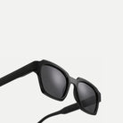 Monroe sunglasses - Black / Smoke - temple detail