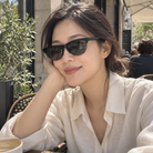 Rhea black / smoke sunglasses, lifestyle view