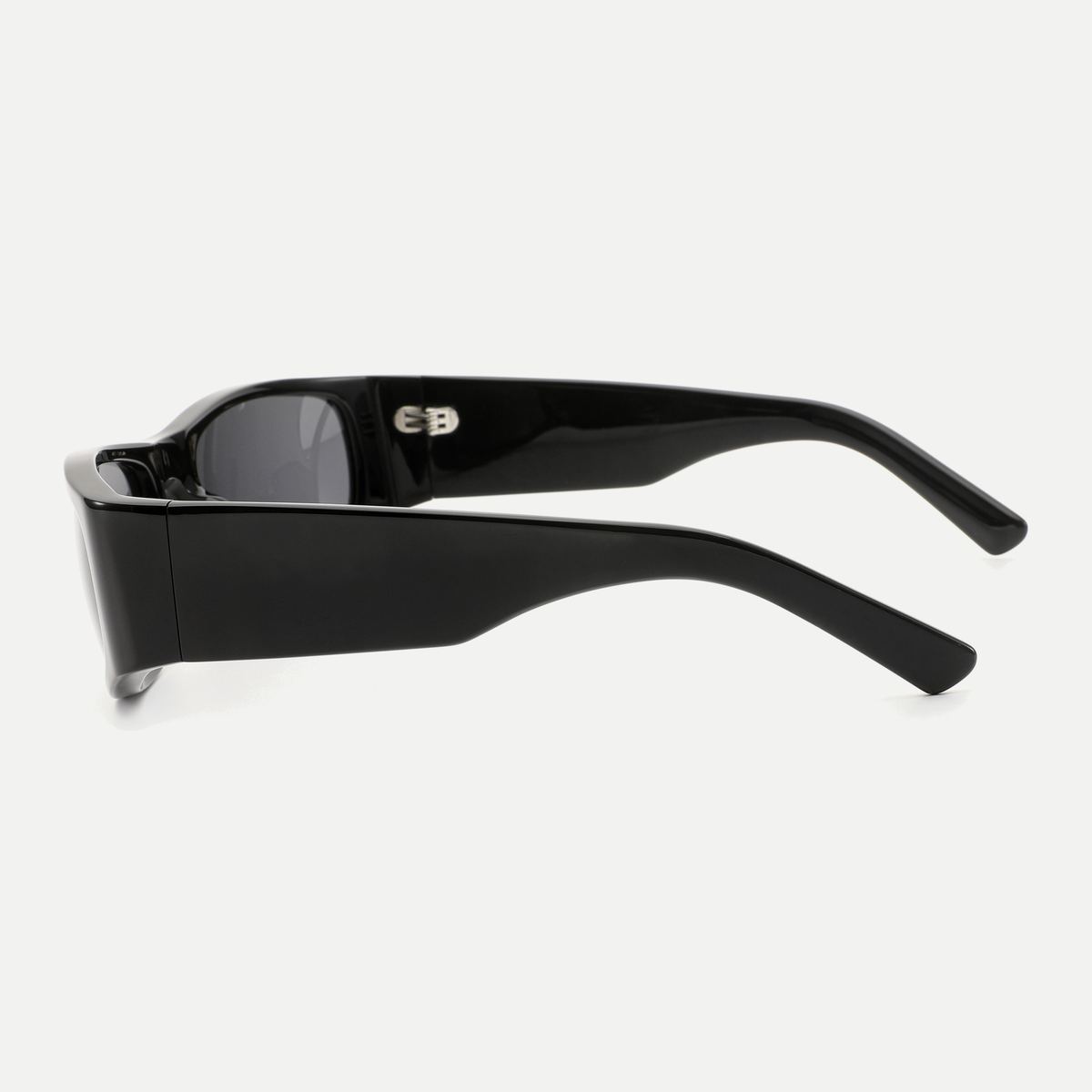 Sutton black / smoke sunglasses, 90-degree side view