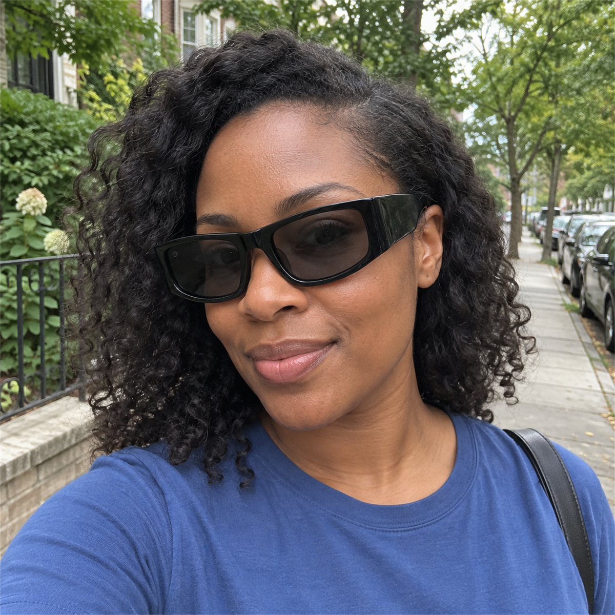 Sutton black / smoke sunglasses, lifestyle view