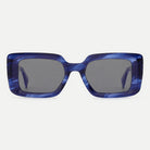 Noelle sunglasses - Crystal Violet / Smoke - front view