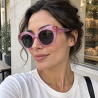 Amelie sunglasses - Crystal Pink / Smoke - UGC
