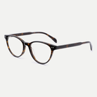 Sabine tortoise acetate eyeglasses, angled view