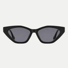 Vega sunglasses - Black / Smoke - front view