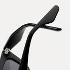 Vega sunglasses - Black / Smoke - temple detail
