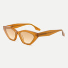 Vega sunglasses - Crystal Amber / Peach - 45-degree view