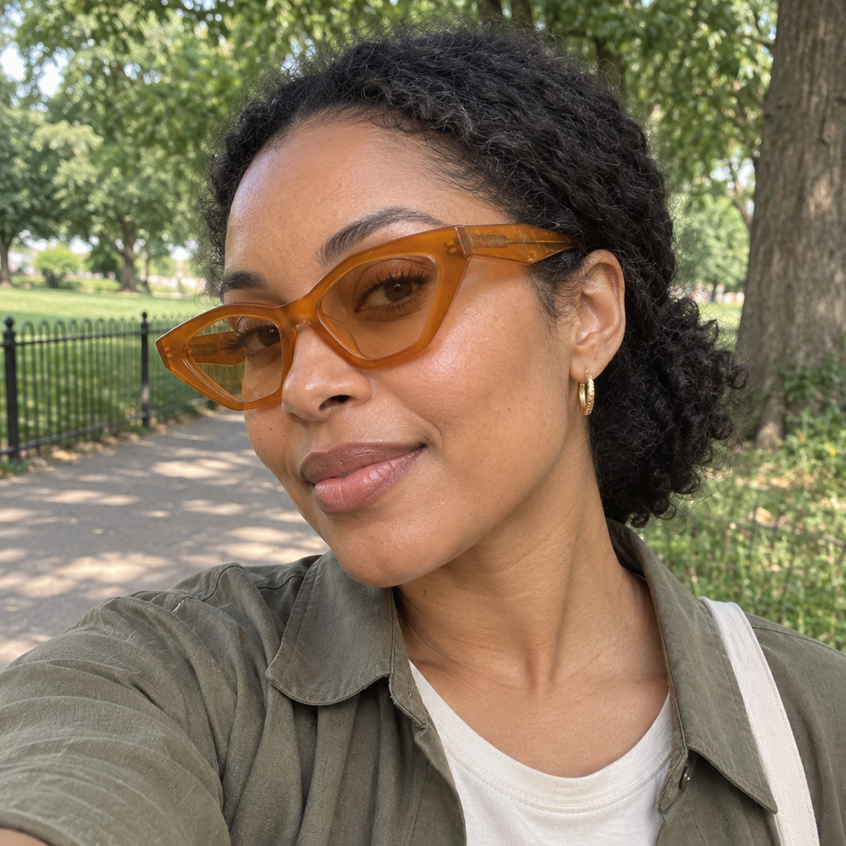 Vega sunglasses - Crystal Amber / Peach - UGC