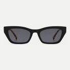 Lyra sunglasses - Black Tortoise / Smoke - front view