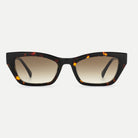 Lyra sunglasses - Dark Tortoise / Brown Gradient - front view