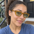 Lyra sunglasses - Crystal Amber / Light Green - UGC