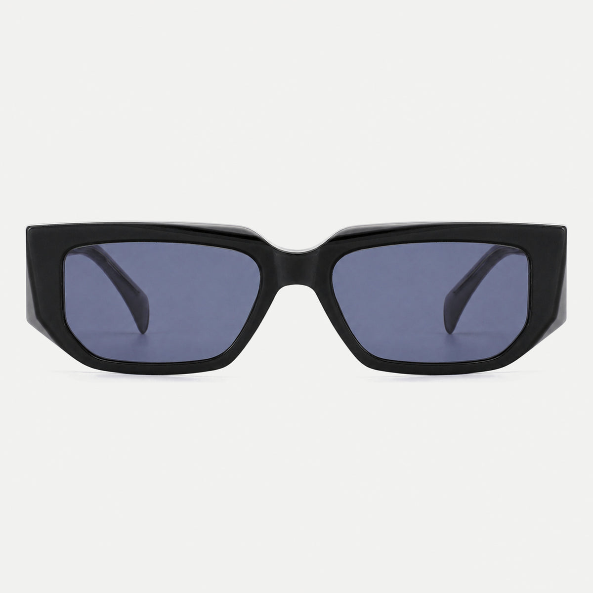 Zora sunglasses - Black / Blue Gray - front view