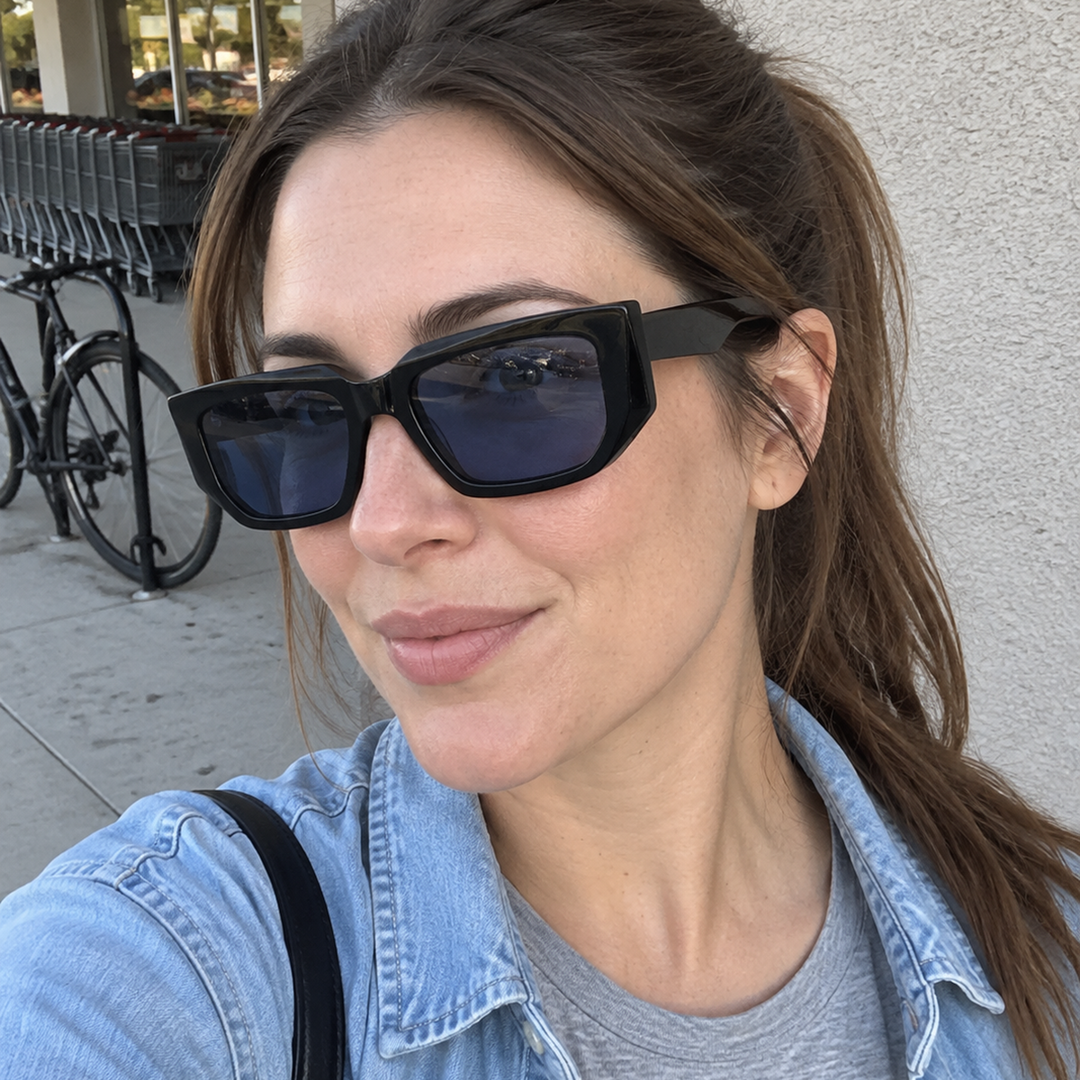 Zora sunglasses - Black / Blue Gray - UGC