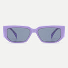 Zora sunglasses - Crystal Lavender / Smoke - front view