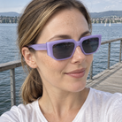 Zora sunglasses - Crystal Lavender / Smoke - UGC