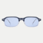 Cleo sunglasses - Crystal Smoke / Ice Blue - front view