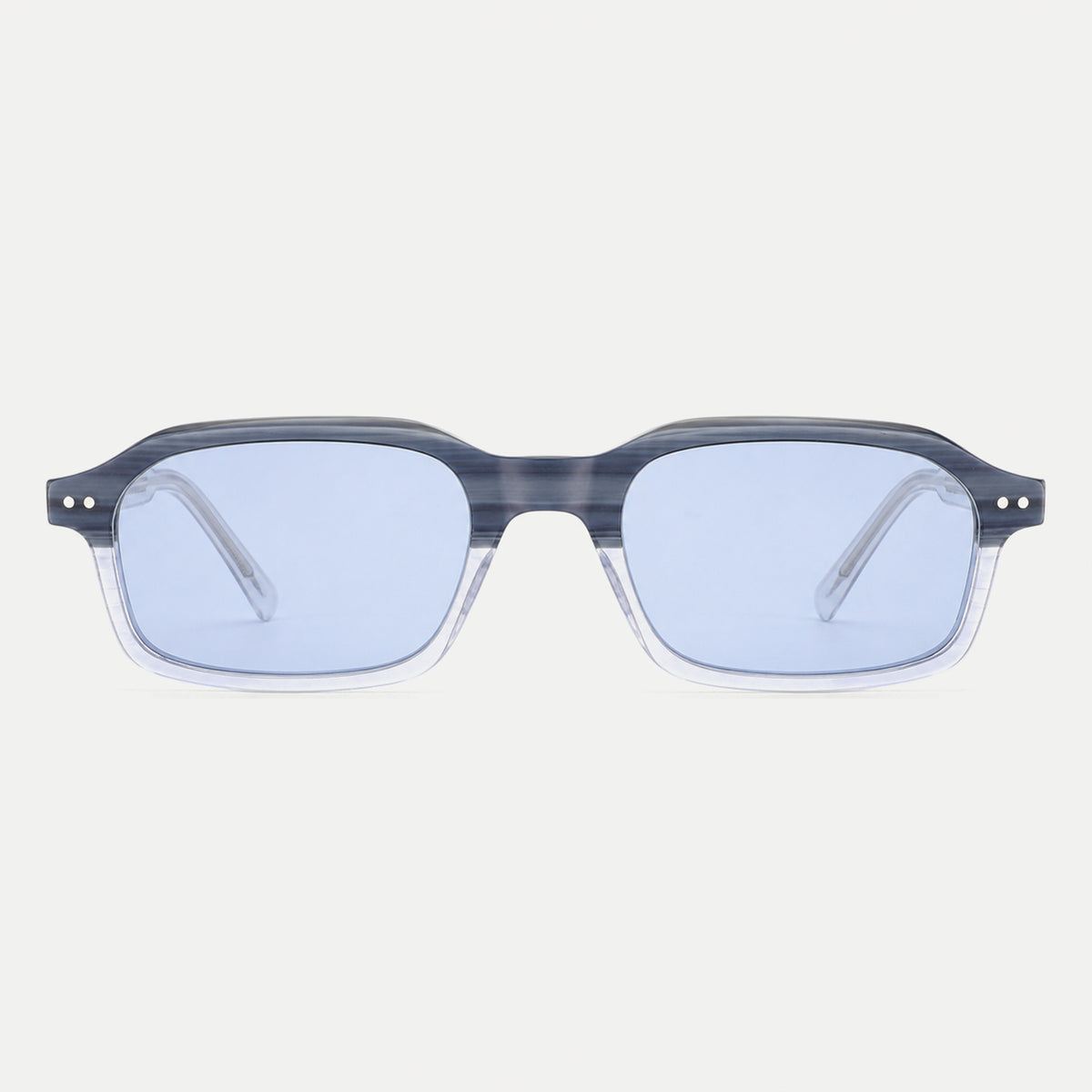 Cleo sunglasses - Crystal Smoke / Ice Blue - front view