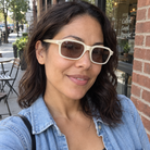 Cleo sunglasses - Ivory / Rose Brown - UGC